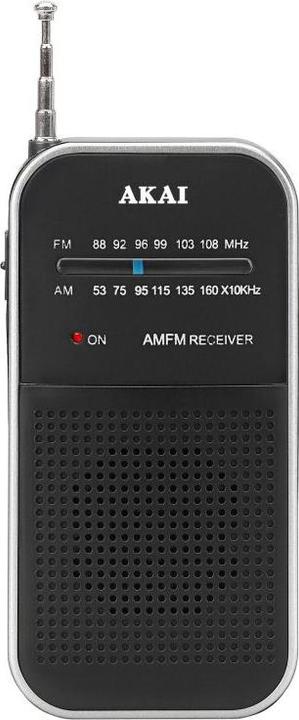 Actual product image Akai Professional APR-350 radio Portable Analog Black (FM, AM)