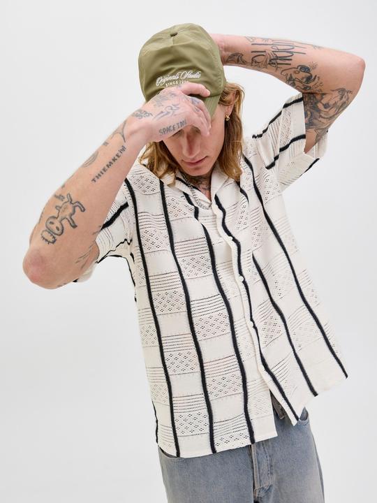 Produktbild Jack & Jones Jordia Stripe Resort Shirt Ss (M)