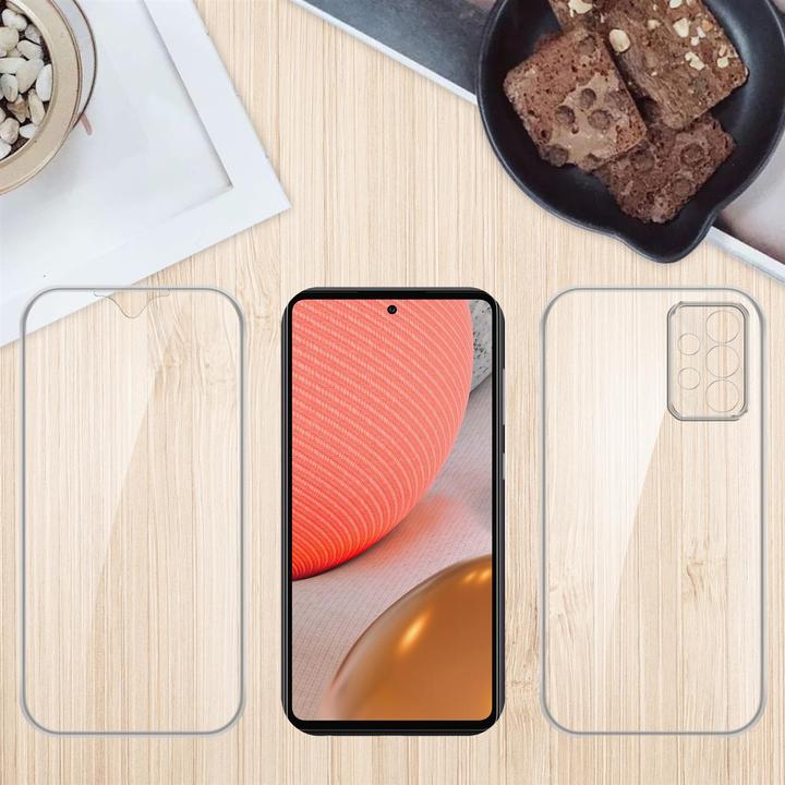 Actual product image Cadorabo TPU 360 Degree Case Cover (Samsung Galaxy A72)