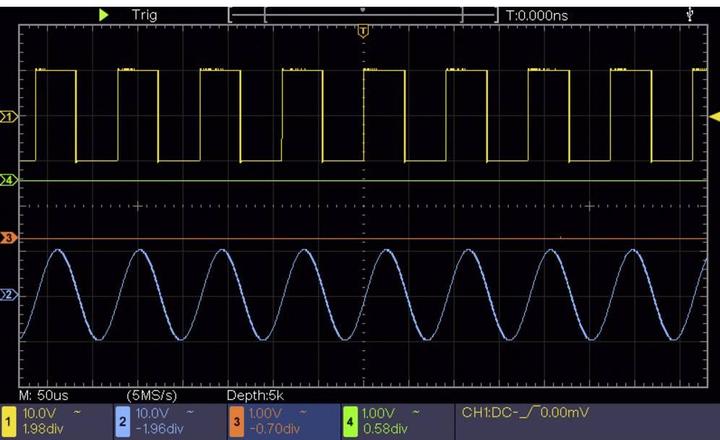 Actual product image Voltcraft DSO-2104 (CAT II 400V)