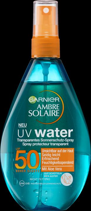 Produktbild Garnier Ambre Solaire UV Water (Sonnenspray, SPF 50, 150 ml)