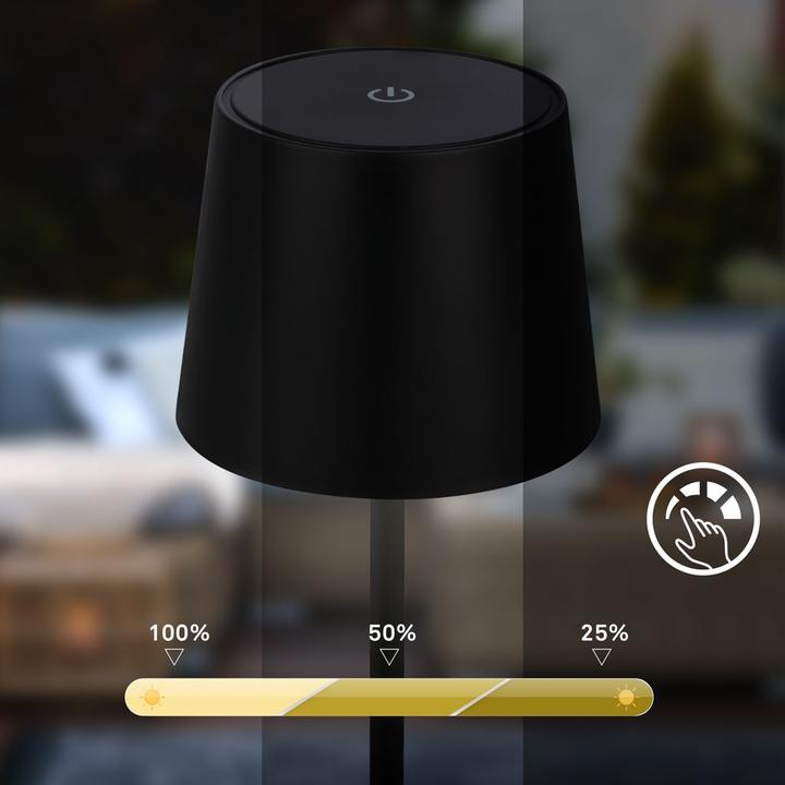 Actual product image Briloner Rechargeable LED table lamp (150 lm)