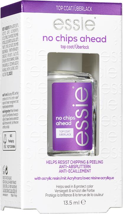 Actual product image Essie No chips ahead (No Chips Ahead, Top coat)