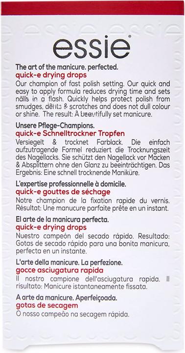 Immagine prodotto Essie Gocce ad asciugatura rapida (Trasparente, Topcoat)