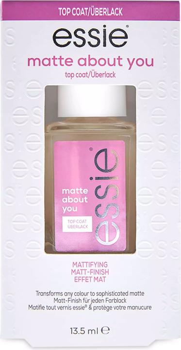 Produktbild Essie Matte about you (Transparent, Top Coat)