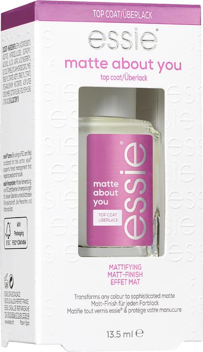 Produktbild Essie Matte about you (Transparent, Top Coat)
