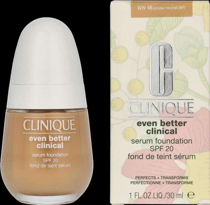Actual product image Clinique Even Better Clinical Serum Foundation SPF 20 (WN46 Golden Neutral)
