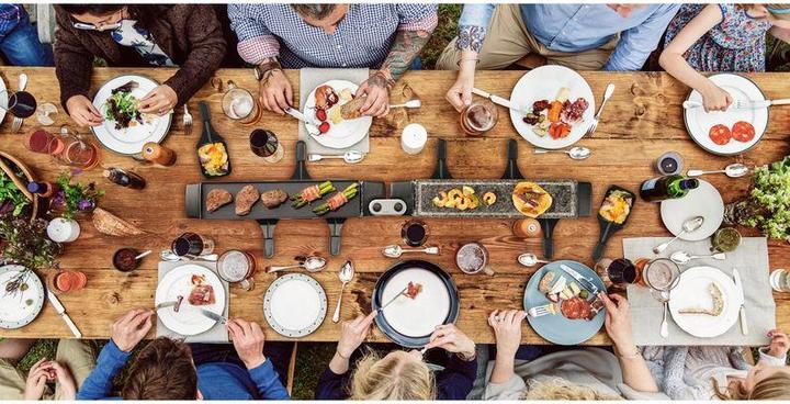 Actual product image Maxxmee Raclette oven for 8 people