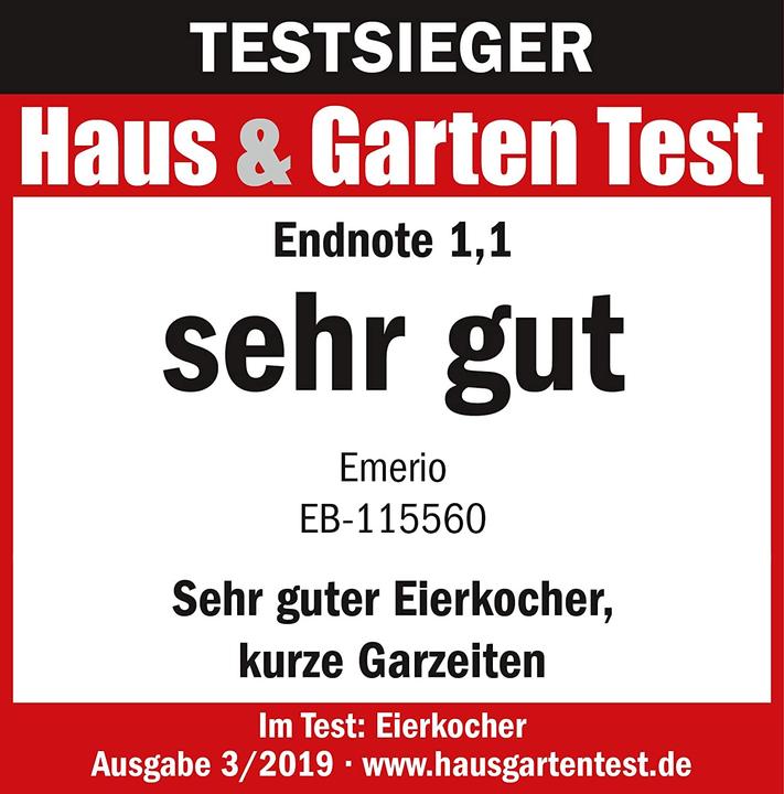 Produktbild Emerio EB-115560.2 (EU-Stecker)
