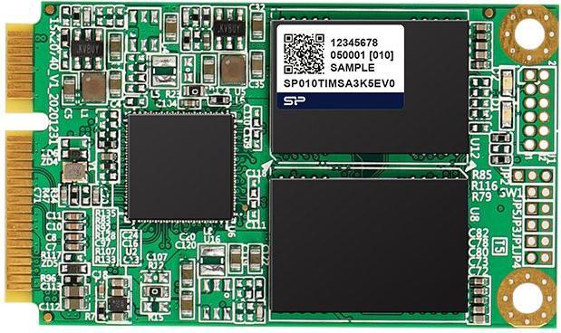 Silicon Power SSD industriel MSA3K0E mSATA 512GB SATA III (512 Go, mSATA)
