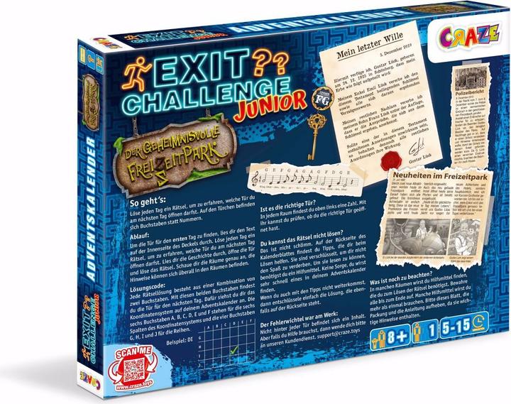 Produktbild Craze Exit Challenge 2021