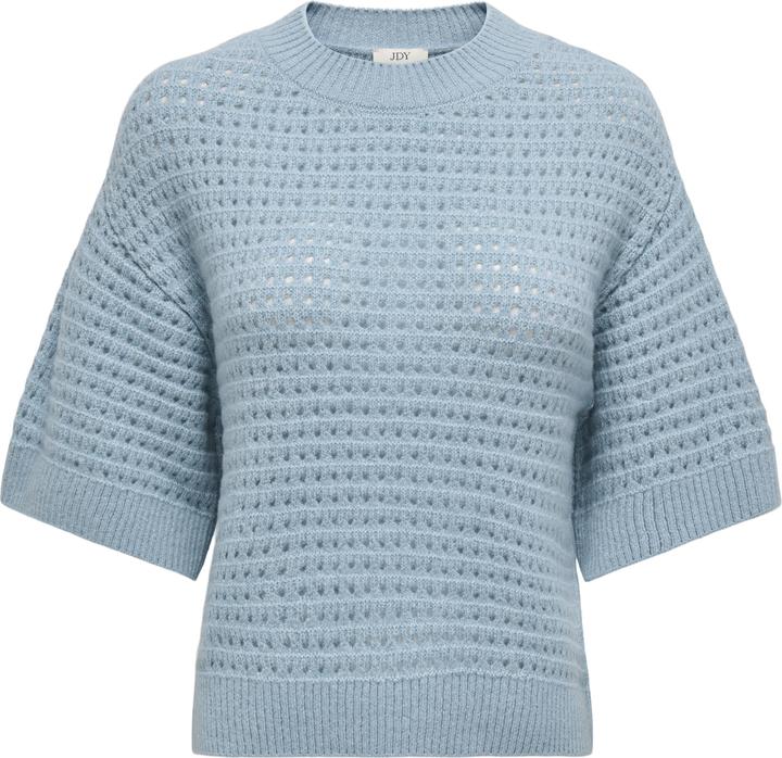 Produktbild JdY Knit Fit Rundhals Gerippte Ärmelbündchen Tief angesetzte Schulter Pullover Strickpullover (XS)