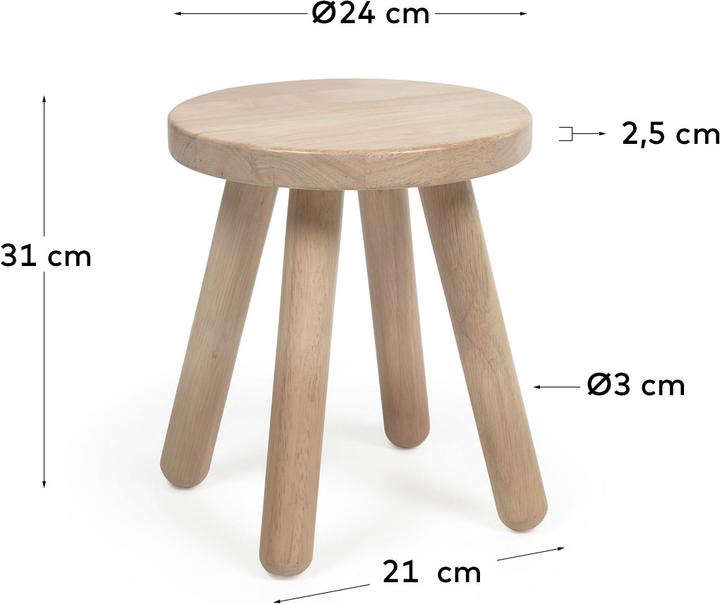 Produktbild Kave Home Dilcia (Kinderstuhl)