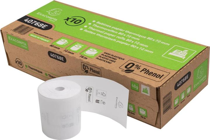 Immagine prodotto Exacompta Rotolo termico senza plastica