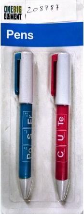 Immagine prodotto OneBig Element Penna a Sfera Misura Confezione 2 (Pink, Bianco, Blu, 2 x)