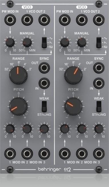 Produktbild Behringer 112 DUAL VCO Moduł syntezatora modularnego