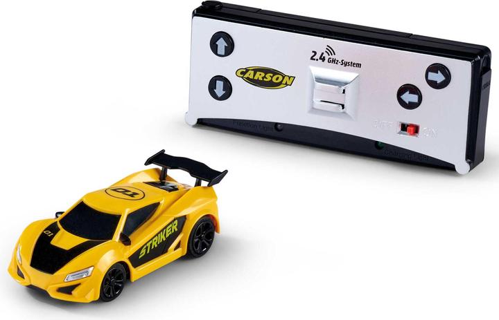 Carson 1:60 Nano Racer Striker 2.4GHz gelb (RTR Ready-to-Run)