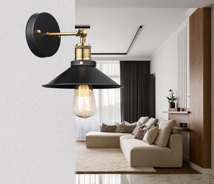 Produktbild Globo Wandleuchte Lenius (E27)