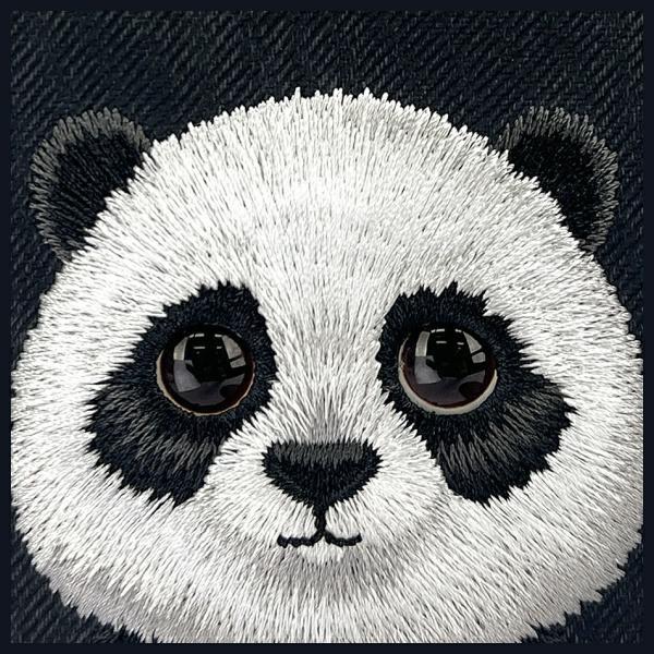 Produktbild Mocco Nimmy case iPhone 16 6.1" black Big Eyed Pet 2.0 Panda (Apple iPhone 16)