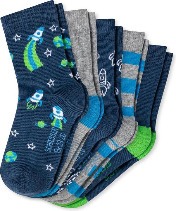 Schiesser Kniesocken (5er Pack, 23 - 26)