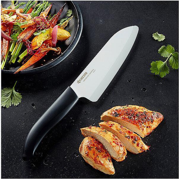 Image du produit Kyocera Couteau de chef Shin White 16 cm Noir (16 cm)