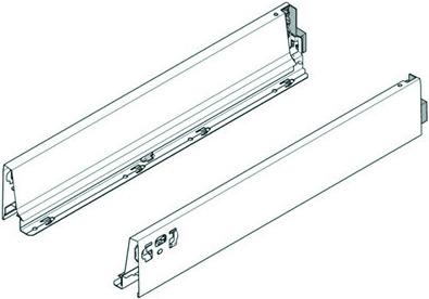 Blum Spondine per cassetto TANDEMBOX antaro M / IP, bianco seta (20 pz.)