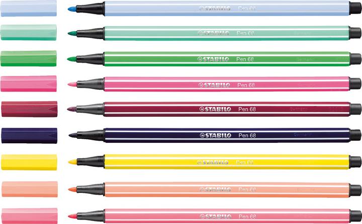 Image du produit STABILO Pen 68 (Gris moyen, 1 x)
