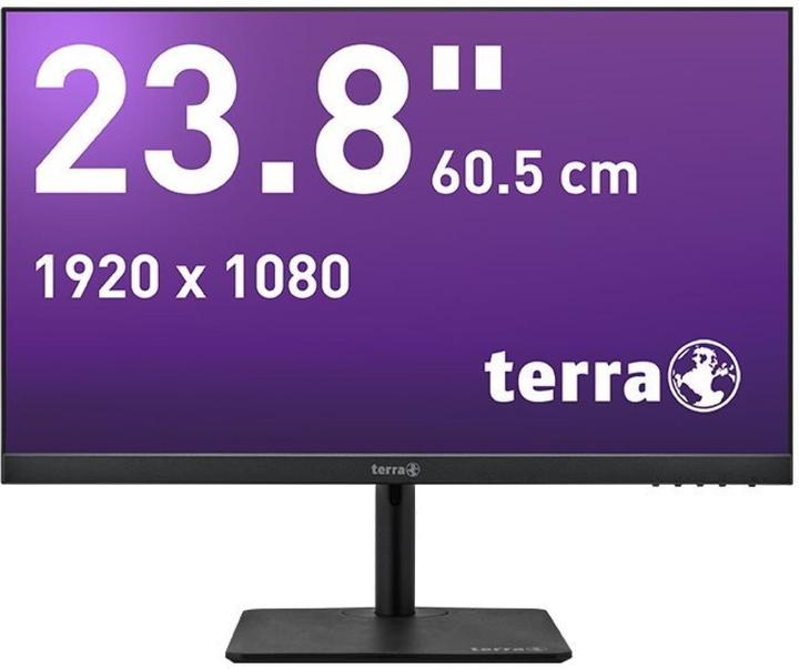 Produktbild Wortmann TERRA LCD/LED 2427W HA V2 black HDMI, DP, USB-C, GREENLINE PLUS (1920 x 1080 Pixel, 23.80")