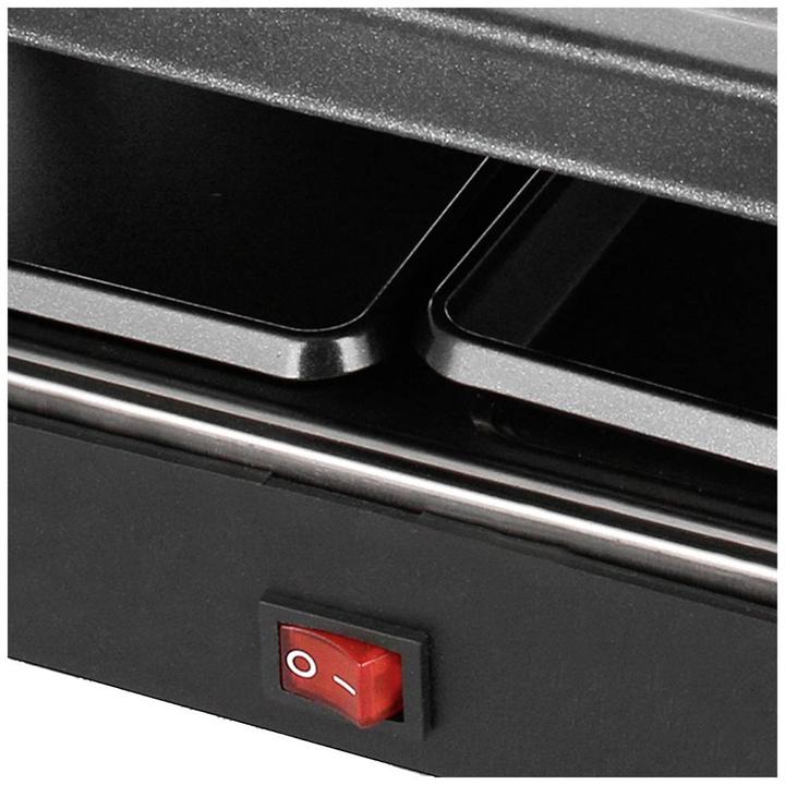 Image du produit Emerio RG-120656 Raclette 4 poêlons Noir