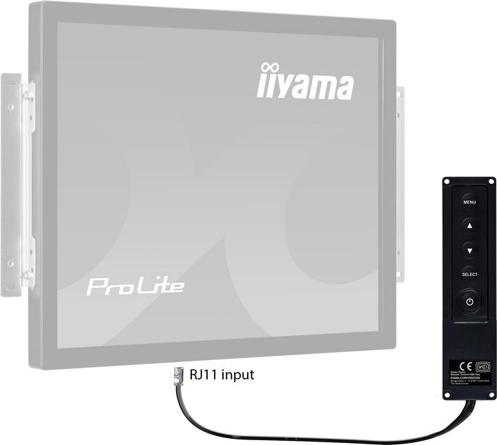 Image du produit iiyama PAVÉ DE CONTRÔLE POUR TX234 TF1X32MC (Télécommande spécifique à l'appareil)