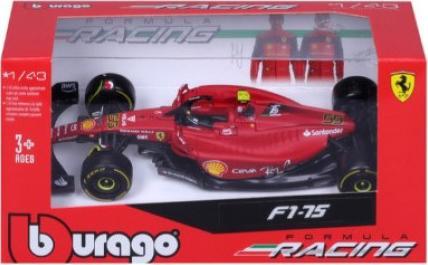 Image du produit Bburago 927775.024 - Ferrari F1- 75 #55 Sainz 1:43
