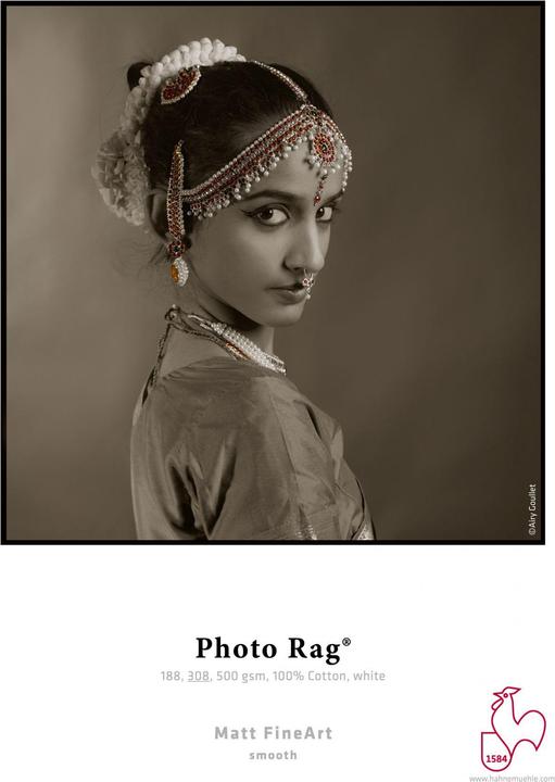 Actual product image Hahnemühle Photo Rag A3+ 25 sheets (188 g/m², A3+, 25 x)