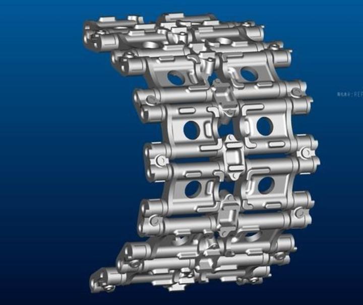 Actual product image Trumpeter T-64 Track left