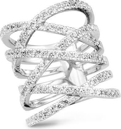 Breuning RING - BRILL. 1,545 Ct. H/si (57, 585/14 K Gold)