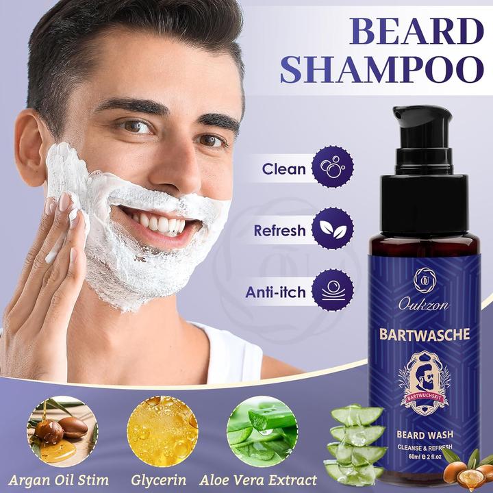 Immagine prodotto Oukzon Bartpflege Set (Set per la cura della barba)