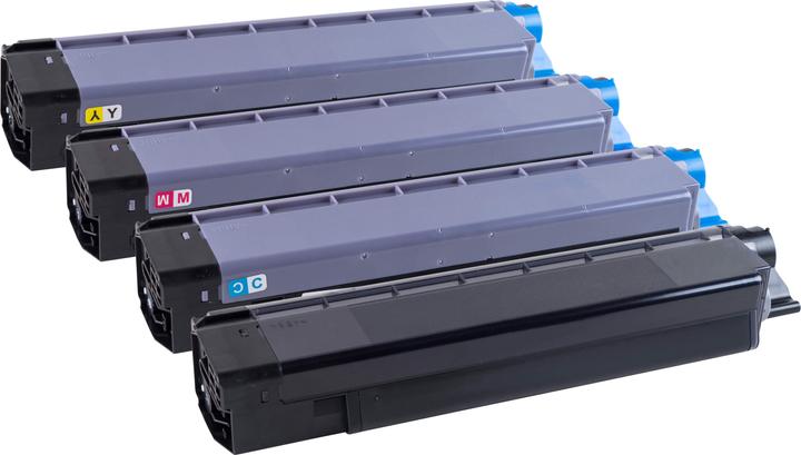 Produktbild Tonerfabrik Komp. Toner SET OKI C8600 (M, C, Y, BK)