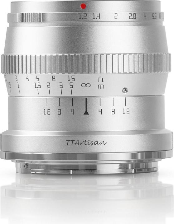 Actual product image TTArtisan Fixed focal length APS-C 50 mm f1.2 - MFT (Micro Four Thirds, APS-C / DX)