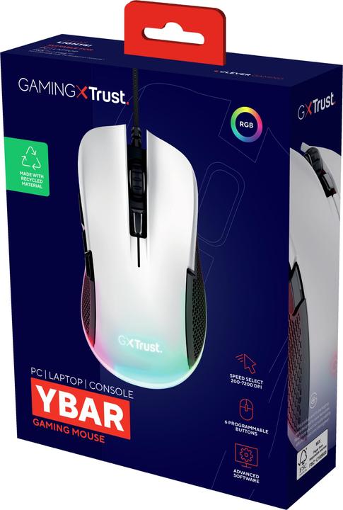 Produktbild Trust YBAR Gaming Mouse ECO (Kabelgebunden)