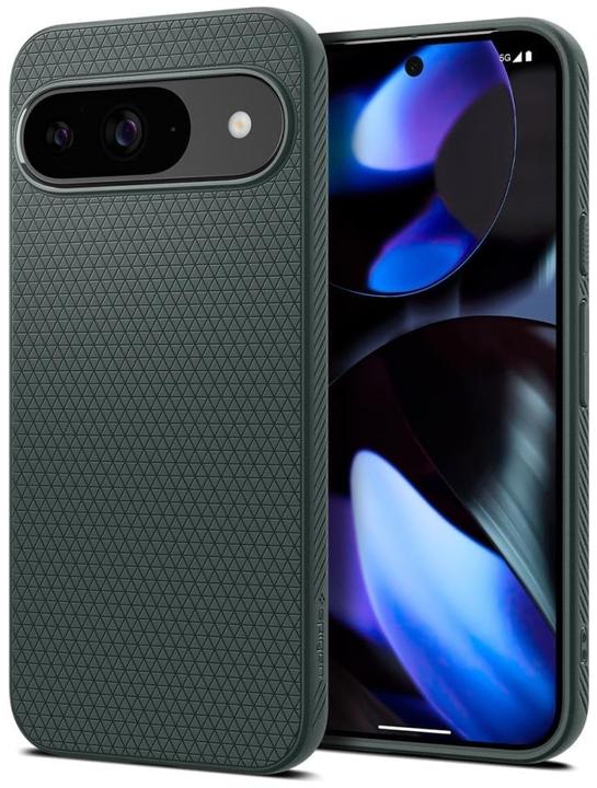 Actual product image Spigen Liquid Air Case for Google Pixel 9 / 9 Pro Green Abyss (Realme 9 Pro+, Google Pixel 9)