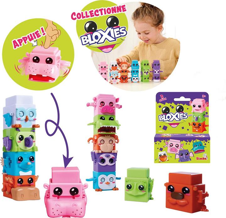 Produktbild Simba Bloxies Spielfiguren Serie 1, 2 Stk.