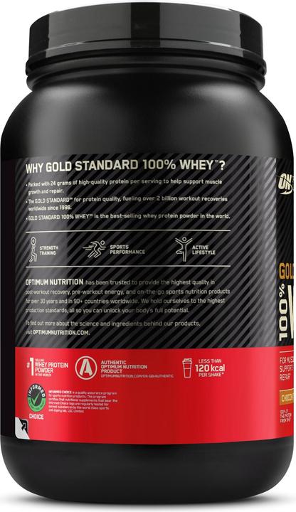 Actual product image Optimum Nutrition 100% Whey Gold Standard (Chocolate, Peanut Butter, 1 pcs., 908 g)