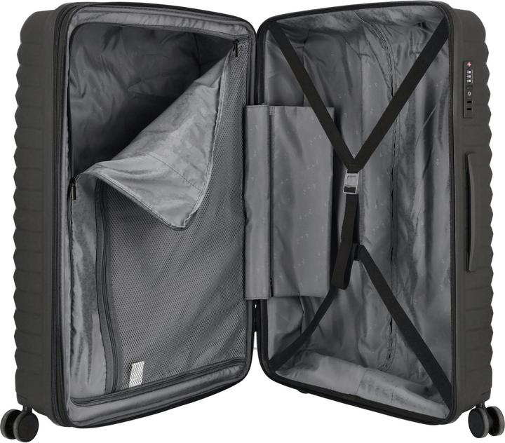 Actual product image D&N Travel Line 4500 4-wheel trolley L 75 cm with expansion fold (100 l, L (90 - 115l))
