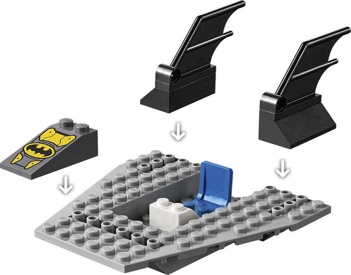 Produktbild LEGO Verfolgung des Pinguins – mit dem Batboat (76158, LEGO DC)