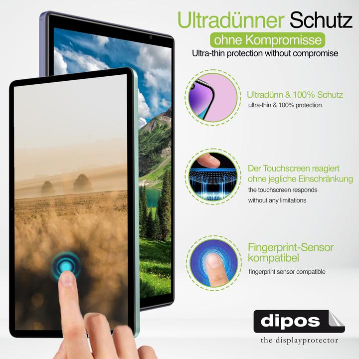 Actual product image Dipos Screen Protector Anti-Glare for Microsoft Surface Go 4 (1 Piece, Microsoft Surface Go 4)