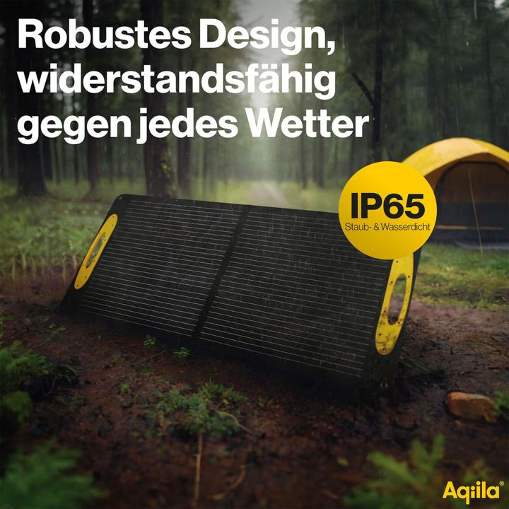 Actual product image Aqiila Sunbird P21 - Foldable solar panel (21 W, 0.60 kg)