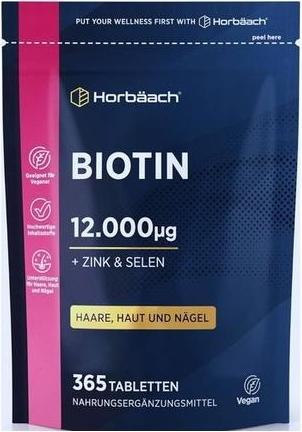 Produktbild Vitamaze Biotin + Zink + Selen (365 Stück, Tabletten)