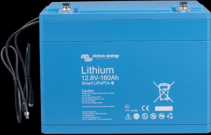 Actual product image Victron Energy LiFePO4 Battery 12.8V/160Ah - Smart (12.80 V, 160 Ah)