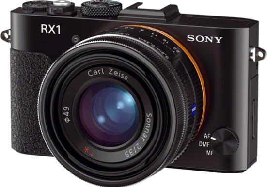Image du produit Sony DSC-RX1, 24.3 MP, 35mm plein format, FullHD, noir (Plein format)