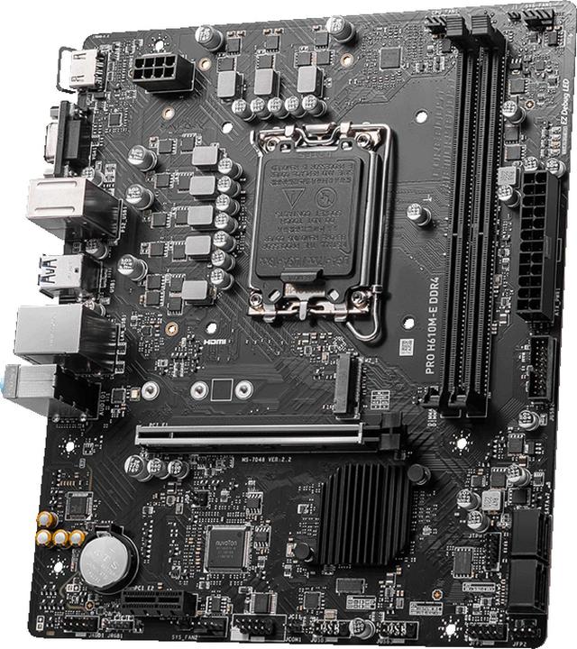 Produktbild MSI PRO H610M-E DDR4 (LGA 1700, Intel H610, mATX)