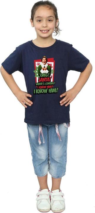 Produktbild Elf OMG Santa TShirt Mädchen (140, 146)
